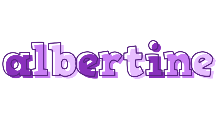Albertine sensual logo