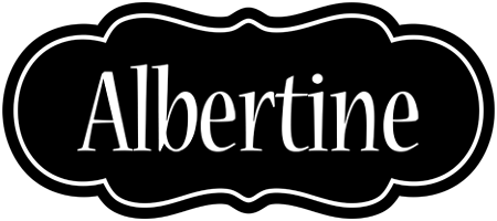 Albertine welcome logo