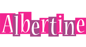 Albertine whine logo