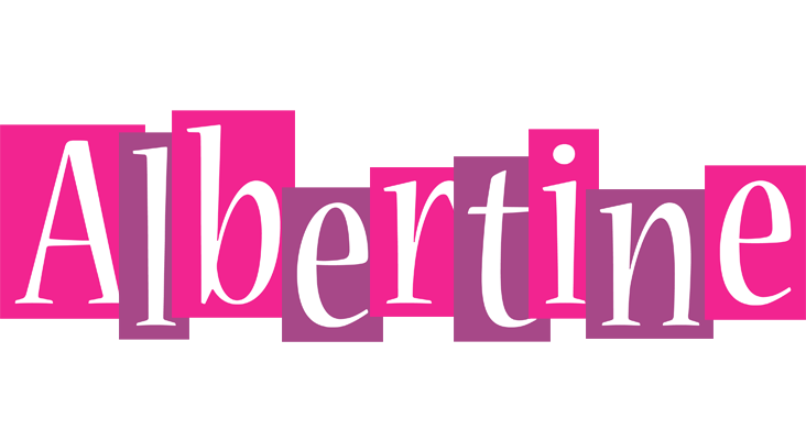 Albertine whine logo