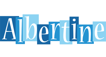 Albertine winter logo