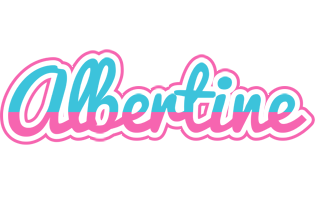 Albertine woman logo