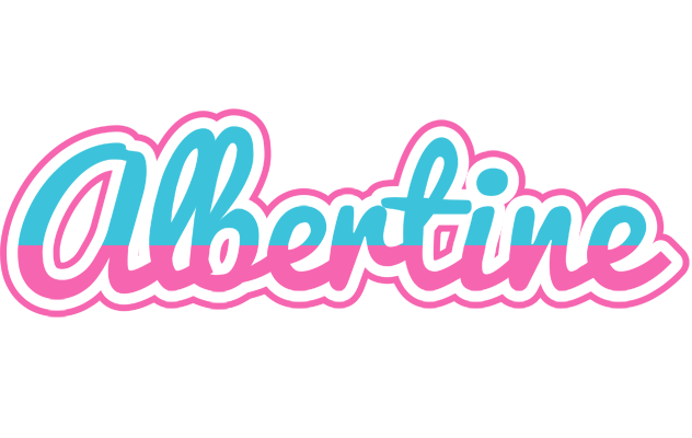 Albertine woman logo