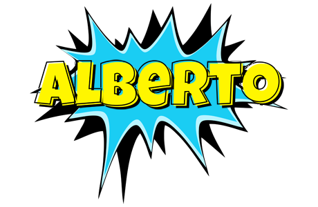 Alberto amazing logo