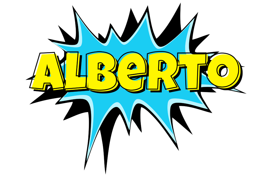 Alberto amazing logo