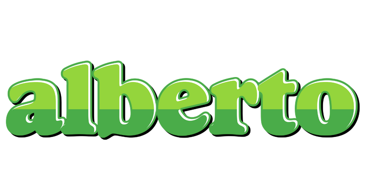 Alberto apple logo