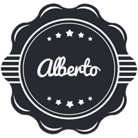 Alberto badge logo