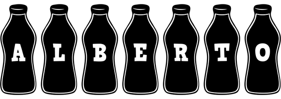 Alberto bottle logo