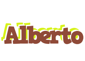 Alberto caffeebar logo