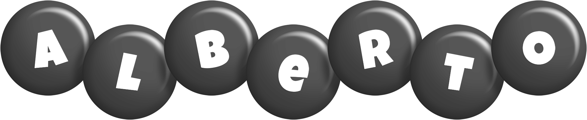 Alberto candy-black logo
