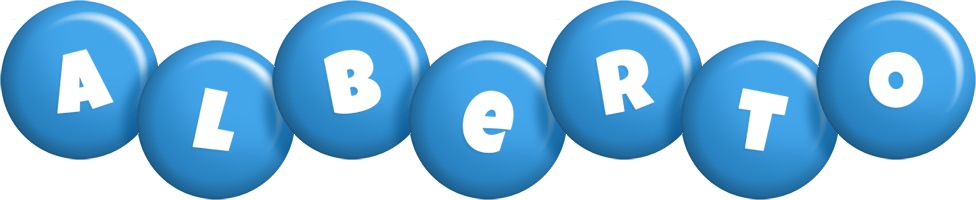 Alberto candy-blue logo