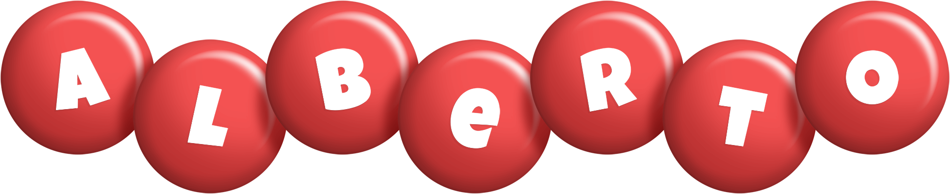 Alberto candy-red logo