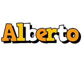 Alberto cartoon logo