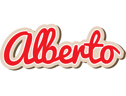 Alberto chocolate logo