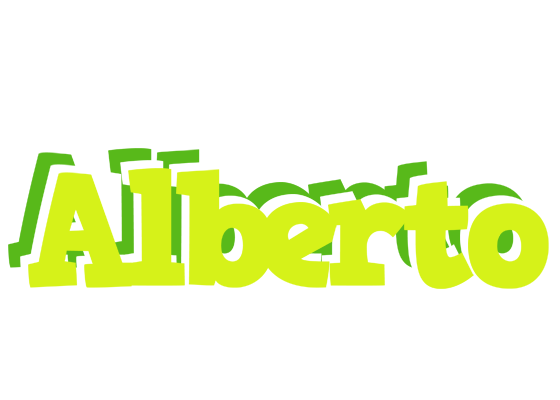 Alberto citrus logo
