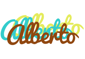 Alberto cupcake logo