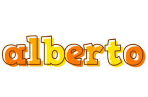 Alberto desert logo