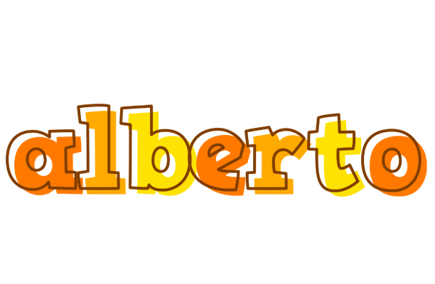 Alberto desert logo