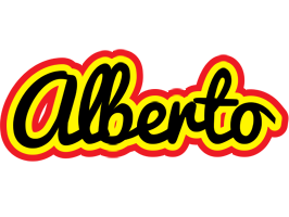 Alberto flaming logo