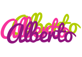 Alberto flowers logo