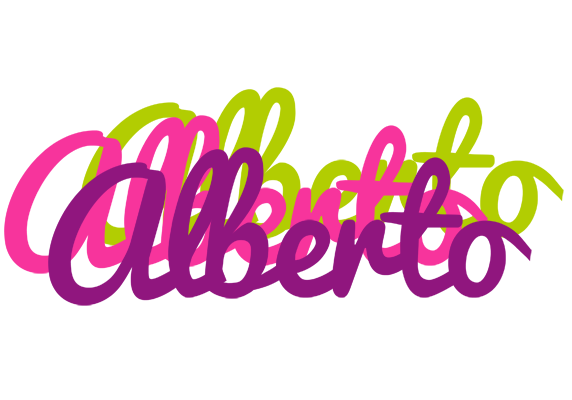 Alberto flowers logo