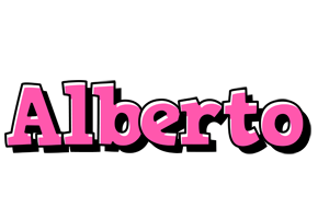 Alberto girlish logo