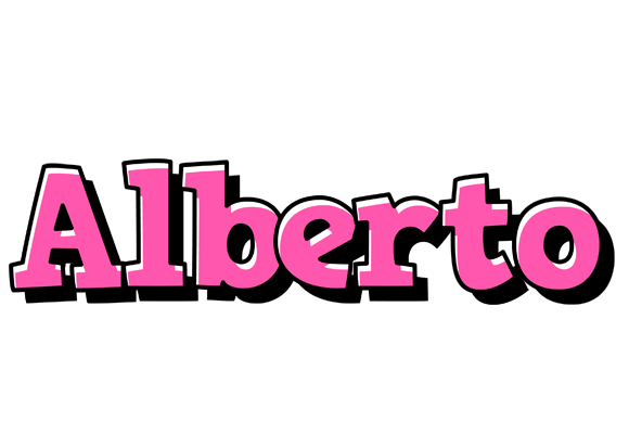 Alberto girlish logo