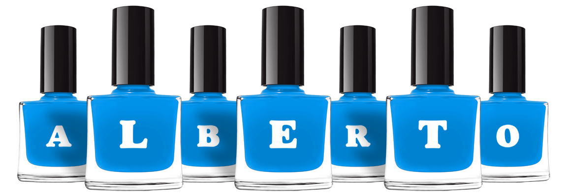 Alberto glossy logo