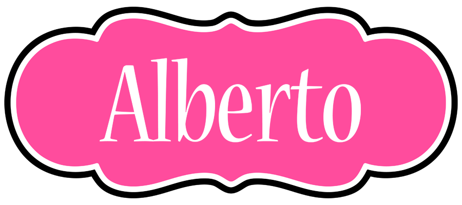 Alberto invitation logo