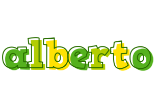 Alberto juice logo