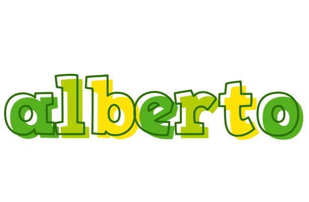 Alberto juice logo