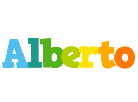 Alberto rainbows logo