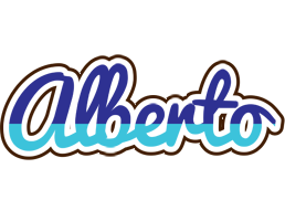Alberto raining logo