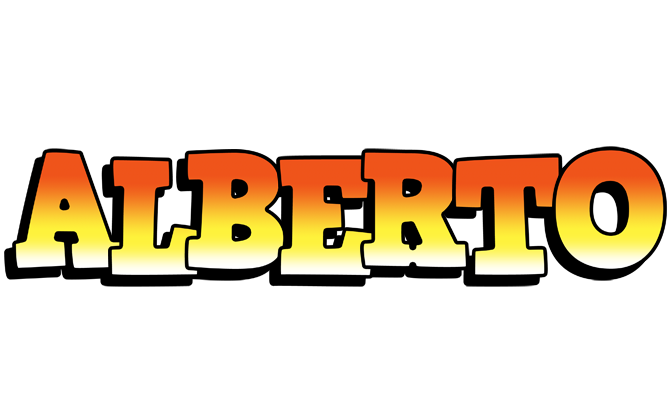 Alberto sunset logo