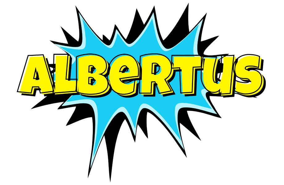Albertus amazing logo