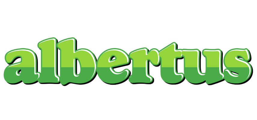 Albertus apple logo