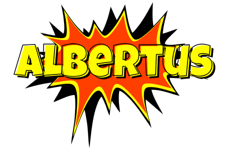 Albertus bazinga logo