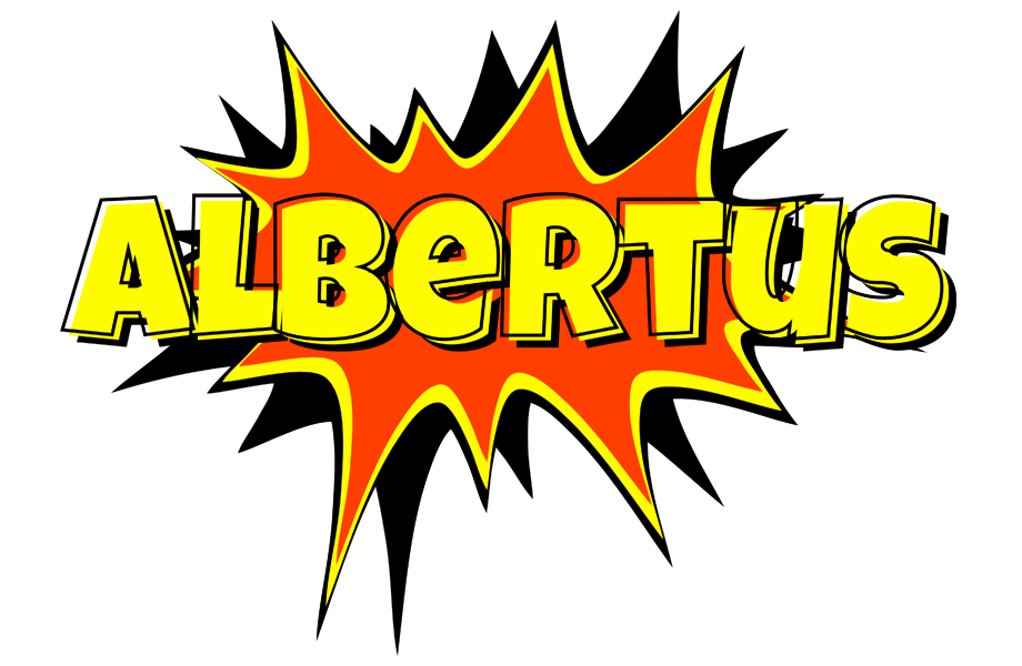 Albertus bazinga logo