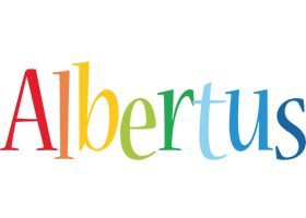 Albertus birthday logo