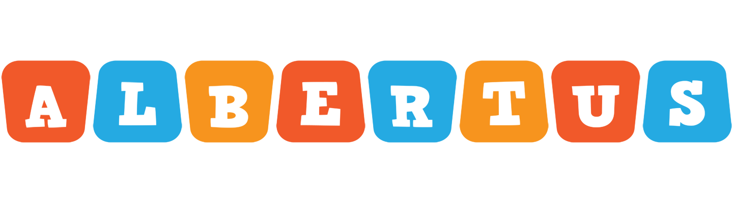 Albertus comics logo