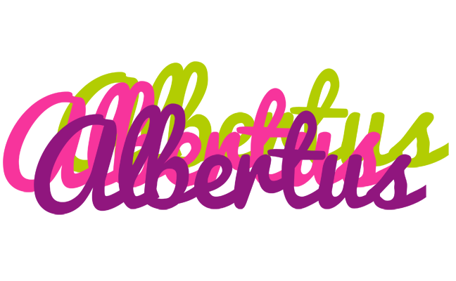 Albertus flowers logo