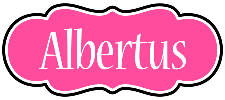 Albertus invitation logo