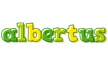 Albertus juice logo