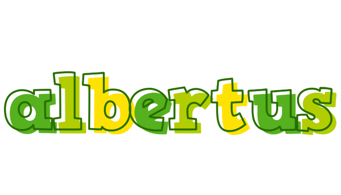 Albertus juice logo