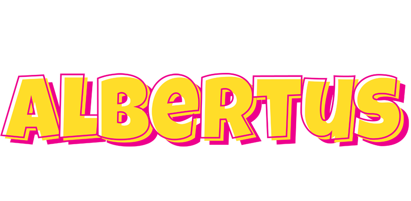 Albertus kaboom logo