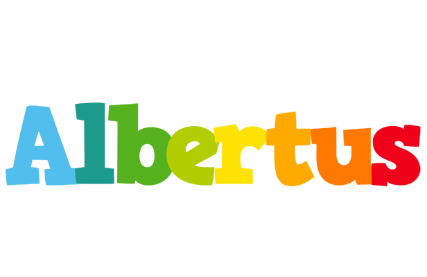 Albertus rainbows logo