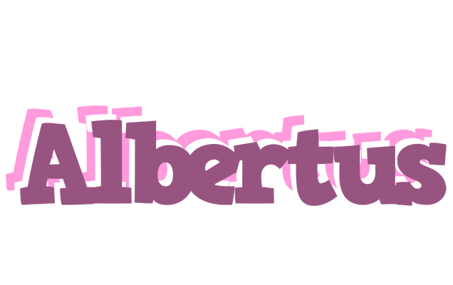 Albertus relaxing logo