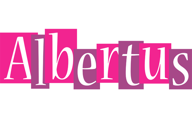 Albertus whine logo