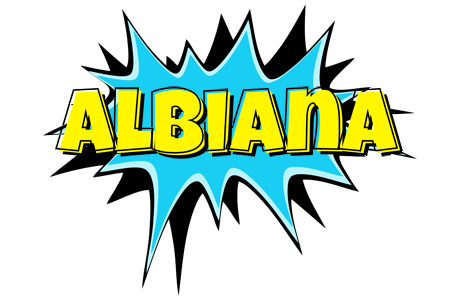 Albiana amazing logo