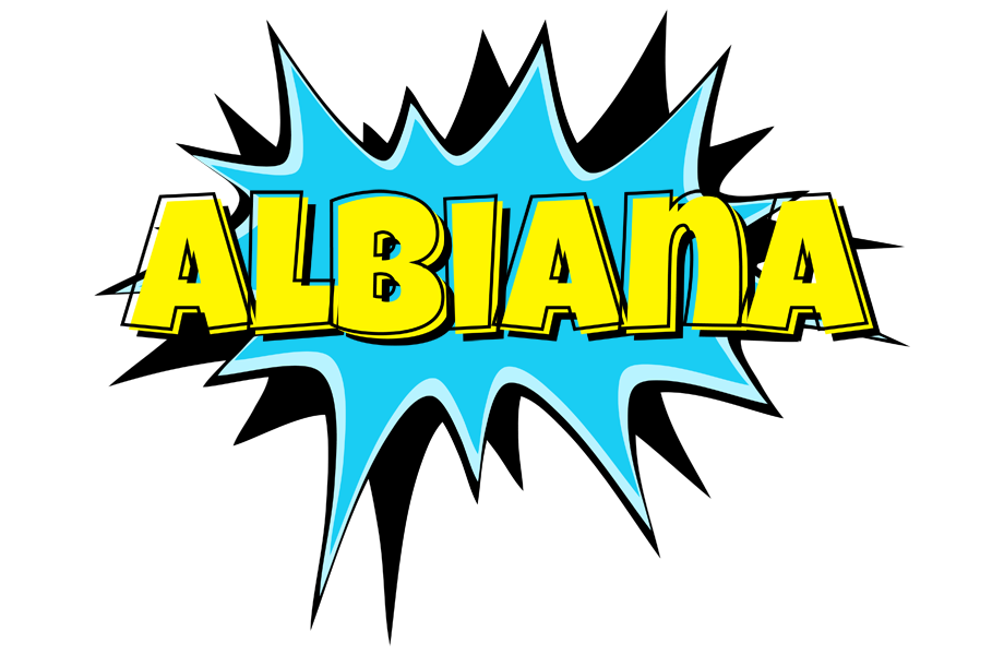Albiana amazing logo